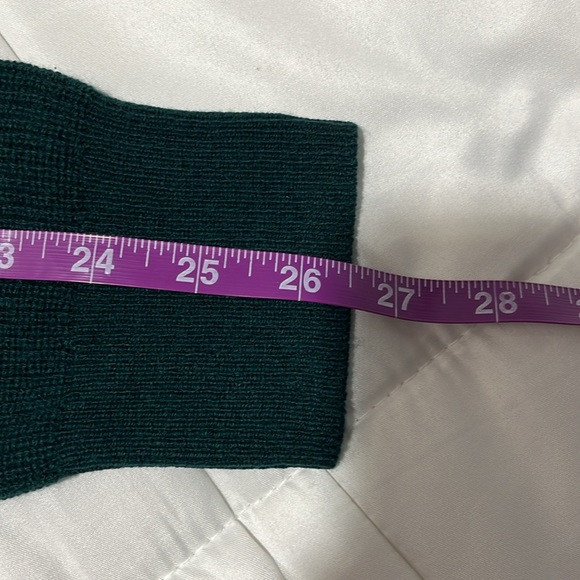 NEW J Crew Cashmere cardigan-stitch crewneck sweater!!! - Picture 5 of 9